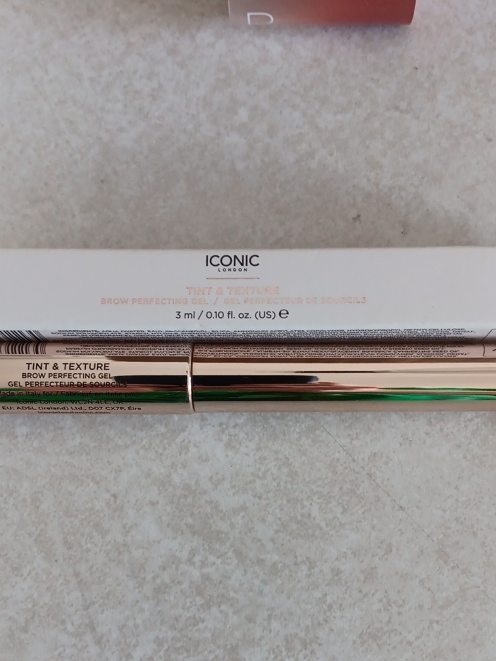 ICONIC London Tint & Texture Brow Gel Medium Brown.